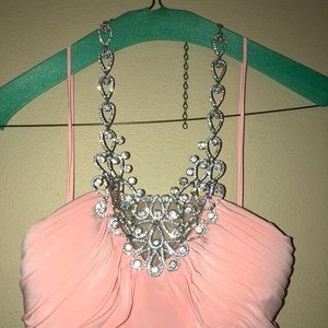 Bejeweled prom or elegant night out dress